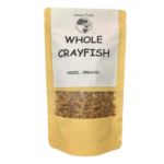 dry crayfish in a stand-up pouch