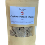 potash for food in a pouch